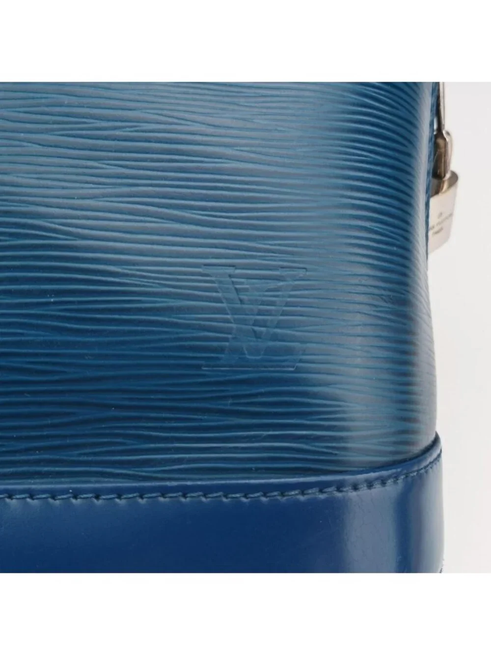Louis Vuitton Alma PM Toledo Blue Epi Handbag